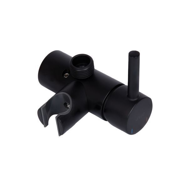 Набор для гігієнічного душу Qtap Inspai-Varius округлий QTINSVARBСRV00440001 Black Matt SD00035723 фото