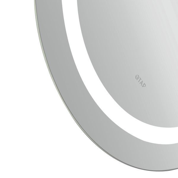 Дзеркало Qtap Gemini 600х800 з LED-підсвічуванням Touch, з антизапотіванням, з димером, рег. темп. кольору (3000-6500K) Reverse QT2578R6080 SD00052321 фото