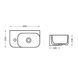 Раковина Qtap Tern 450х250х158 White QT1711H02LW SD00052902 фото 2
