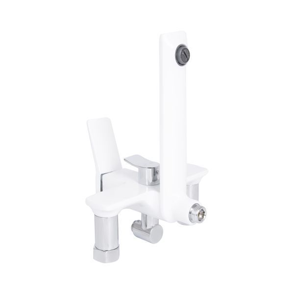Душова система універсальна Qtap Presto на три споживача (з виливом) QTPRE111CRW45580 Chrome/White SD00051704 фото