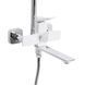 Душова система універсальна Qtap Presto на три споживача (з виливом) QTPRE111CRW45580 Chrome/White SD00051704 фото 1
