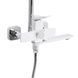 Душова система універсальна Qtap Presto на три споживача (з виливом) QTPRE111CRW45580 Chrome/White SD00051704 фото 2