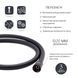 Шланг для ручного душу Qtap Hadice 1200 мм QTHADPVC120B Black Matt SD00047465 фото 3
