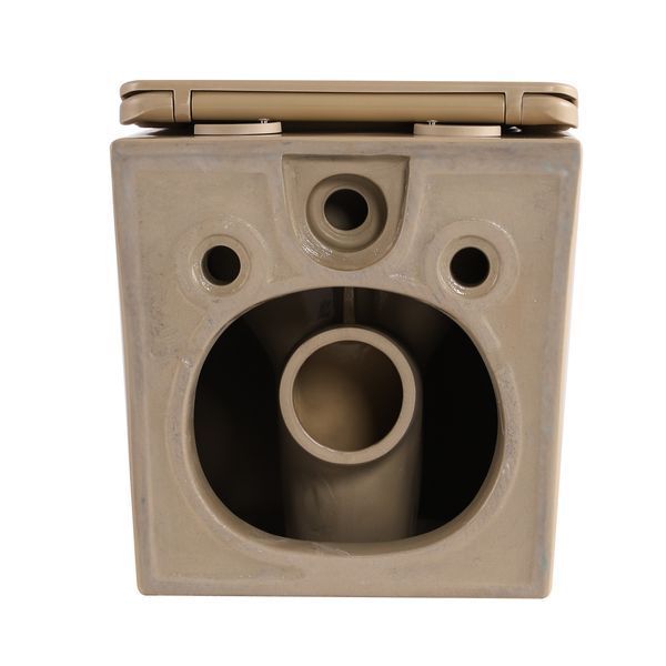 Унітаз підвісний Tern Ultra Quiet 490&times;365&times;325&nbsp;мм, Beige, з сидінням Slim Duroplast / Soft-close / Quick Release QT17332303ASSB Qtap SD00054290 фото