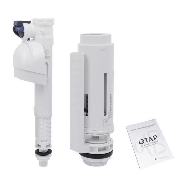 Унітаз-компакт Qtap Crow безобідковий з сідінням Soft-close QT05222170W SD00036221 фото