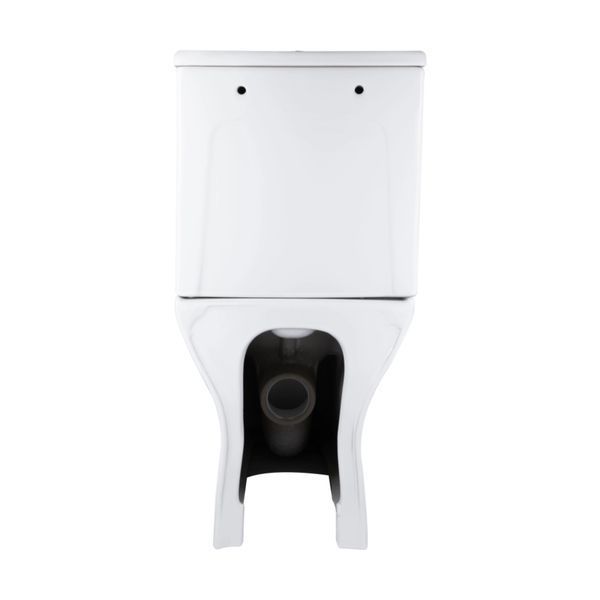 Унітаз підлоговий Qtap Aries Rimless безобідковий з сидінням Soft-close WHITE QT03228302W SD00052628 фото