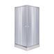 Душова кабіна Lidz Wawel SC80x80.SAT.LOW.GR, скло тон. 4 мм + Lidz Душовий піддон KAPIELKA ST80x80х14 SD00051444 фото 1