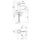 Змішувач для раковини Qtap Scorpio QTSCOR1050105B Black Matt SD00047466 фото 2