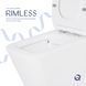 Унітаз-компакт Qtap Crow безобідковий з сідінням Soft-close QT05222170W SD00036221 фото 6