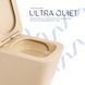 Унітаз підвісний Tern Ultra Quiet 490&times;365&times;325&nbsp;мм, Beige, з сидінням Slim Duroplast / Soft-close / Quick Release QT17332303ASSB Qtap SD00054290 фото 5