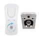 Акційний набір: Унітаз підвісний Jay Ultra Quiet QT07335177W 485х360х320 + Tern Ultra Quiet QT17332303ASW 490x365x325 SD00054048 фото 8