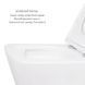 Акційний набір: Унітаз підвісний Jay Ultra Quiet QT07335177W 485х360х320 + Tern Ultra Quiet QT17332303ASW 490x365x325 SD00054048 фото 7