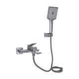 Змішувач для ванни Qtap Presto (з душовим гарнітуром) QTPRE259GRP45584 Graphite SD00051708 фото