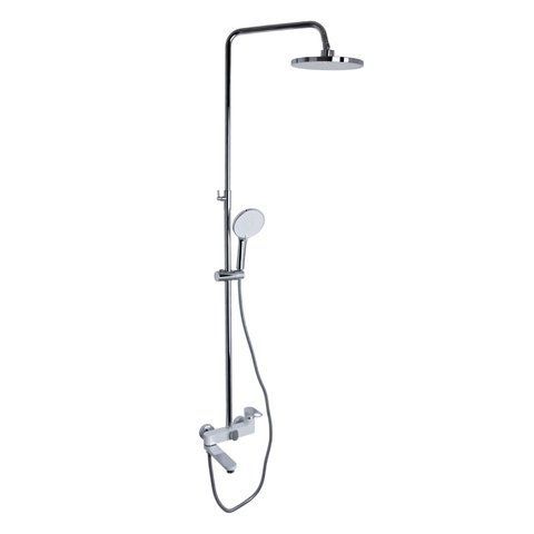 Душова система універсальна Qtap Jay на три споживача (з виливом) QTJAY111CRW45555 Chrome/White SD00051679 фото