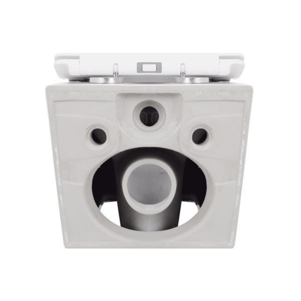 Унітаз підвісний Qtap Crow безобідковий з сідінням Soft-close QT05335170W SD00036222 фото