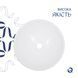 Комплект Qtap Owl: Раковина накладна кругла 400х400х155 мм White + Донний клапан PU02 SD00053443 фото 4