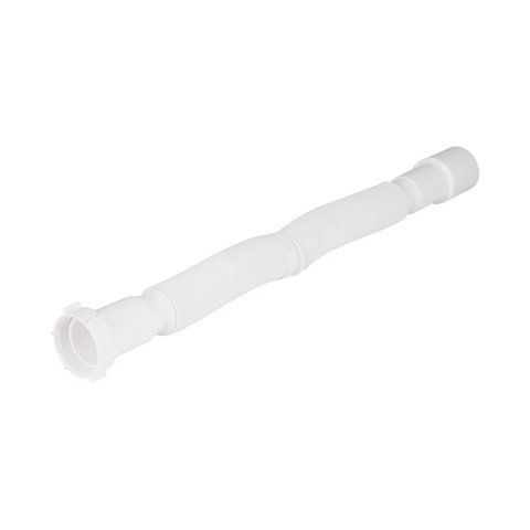 Гнучка труба Lidz (WHI) 60 01 G002 01&nbsp;з накидною гайкою&nbsp;1 1/2"&nbsp;довжина&nbsp;1200&nbsp;мм SD00042776 фото