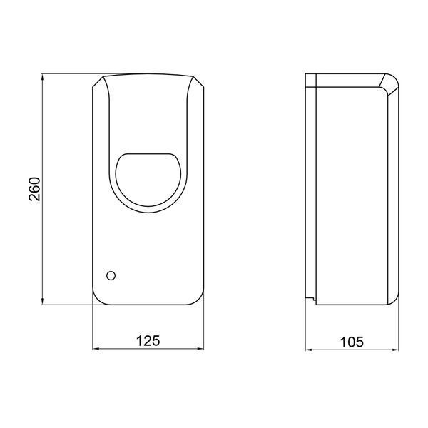 Дезінфектор Qtap Pohodli 6V безконтактний QT170WH42921 White (Zdrav&iacute;) SD00049035 фото