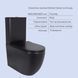 Акційний набір: Унітаз напольний Robin Ultra Quiet QT13226083AMB 660x360x855 Black + Біде напольне Robin QT13442141CMB 565x360x405 Black SD00054052 фото 3