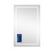 Дзеркало Qtap Mideya (DC-F911) 500х800 з LED-підсвічуванням Touch, з антизапотіванням, димером QT2078F911W SD00036737 фото 3