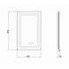 Дзеркало Qtap Mideya (DC-F911) 500х800 з LED-підсвічуванням Touch, з антизапотіванням, димером QT2078F911W SD00036737 фото 2