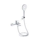 Змішувач для ванни Qtap Taurus (з душовим гарнітуром) QTTAU259CRM45661 Chrome SD00051785 фото