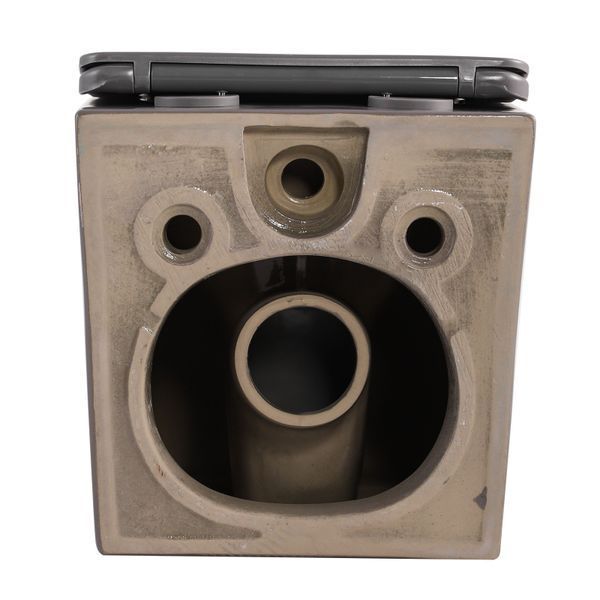 Унітаз підвісний Tern Ultra Quiet 490&times;365&times;325 мм, Stone Grey, з сидінням Slim Duroplast / Soft-close / Quick Release QT17332303ASSG Qtap SD00054289 фото