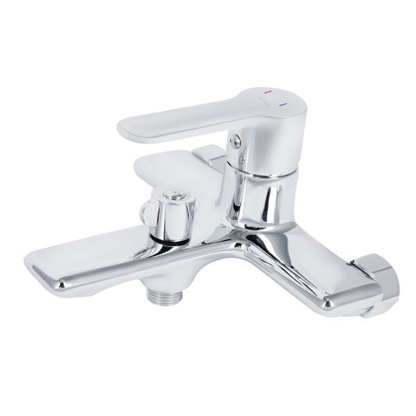 Змішувач для ванни Qtap Taurus (з душовим гарнітуром) QTTAU259CRM45661 Chrome SD00051785 фото