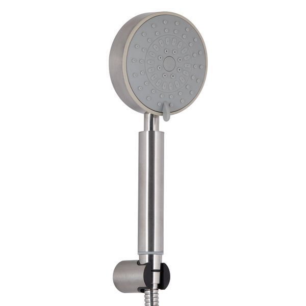Змішувач для ванни Lidz Luna 005 (з душовим гарнітуром) (k35) LDLUN005NKS46093 Nickel SD00052217 фото