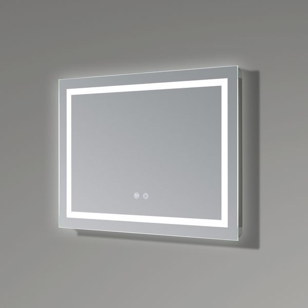 Дзеркало Qtap Mideya (DC-F613) 700х500 з LED-підсвічуванням Touch, з антизапотіванням, димером QT2078NCF7050W SD00054142 фото