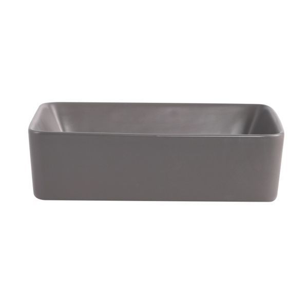Комплект Qtap Tern Stone grey 3 в 1: підвісний унітаз Ultra Quiet + біде підвісне + раковина накладна QTTERSG49162 SD00055286 фото