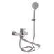 Змішувач для ванни Lidz Luna 005 (з душовим гарнітуром) (k35) LDLUN005NKS46093 Nickel SD00052217 фото 1