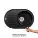 Кухонна мийка Lidz 780x500/200 BLM-14 (LIDZBLM14780500200) SD00043312 фото 3