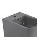 Комплект Qtap Tern Stone grey 3 в 1: підвісний унітаз Ultra Quiet + біде підвісне + раковина накладна QTTERSG49162 SD00055286 фото 7