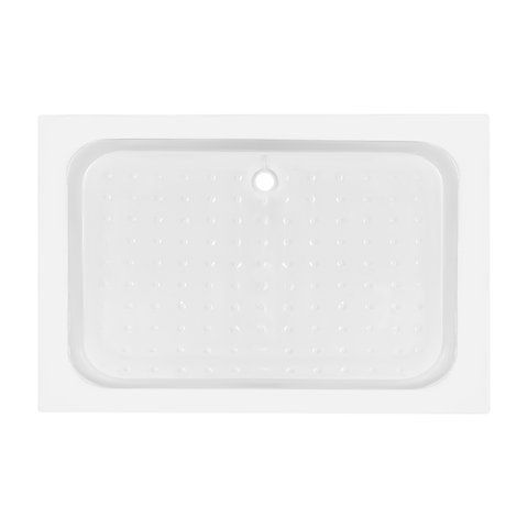 Душовий піддон KAPIELKA ST120x80х14 низький, прямокутний, діаметр зливу 52 мм Lidz SD00051134 фото