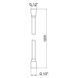 Шланг для ручного душу Qtap Hadice 1200 мм QTHADPVC120C Chrome SD00041922 фото 2